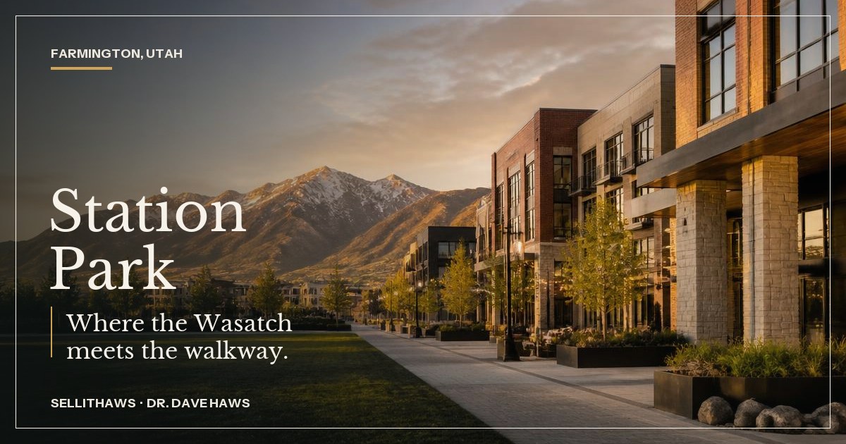 Station Park, Farmington, Utah — SellItHaws brand image